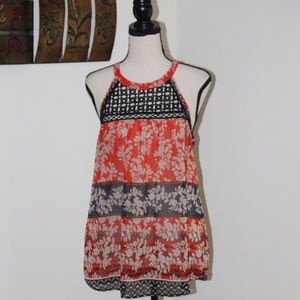 Meadow Rue, Anthropology Crochet Floral racerback  top .....